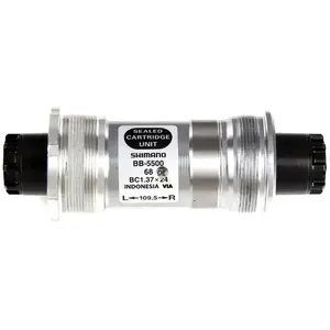 Comparateur de prix : Boîtier de pédalier Shimano BB-5500 Compact BSA 68-109,5mm Octalink TU