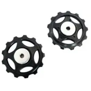 Comparateur de prix : Paire de poulies de dérailleur arrière MTB Shimano Alivio M410 Noir