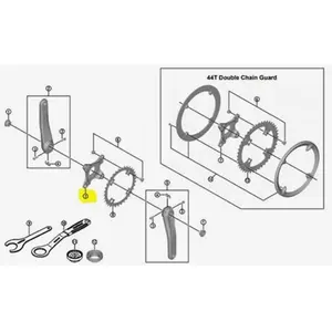 Comparateur de prix : Shimano Y1VY00020 Pièces de Rechange pour vélo Unisexe Taille Unique