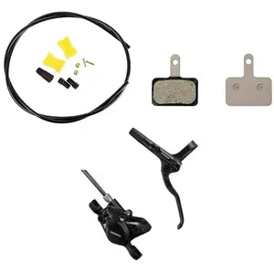 Comparateur de prix : Frein avant shimano altus br mt201 organique  sans disque  100cm noir