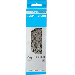 Shimano E-CNHG53C116I CN-HG53 Chaîne pour vélo 9 Vitesses, 116 maillons pas cher