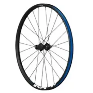 Roue vtt disque - patin blocage 26" m670 arriere noir moyeu shimano acera qc400