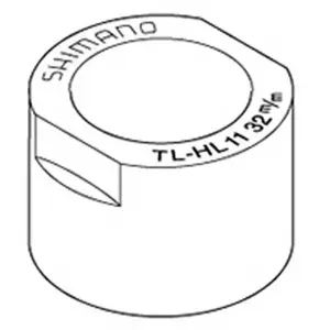 SHIMANO Extracteur de cône Accessoires de Cyclisme Mixte, Multicolore, Taille Unique