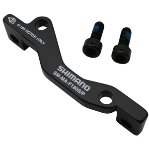 Comparateur de prix : Shimano adaptateur de disque de frein SM-MA-F pour 180 mm noir