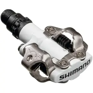 Comparateur de prix : Pédales VTT SHIMANO PD-M520 - Blanc - Montage facile - Mixte - Adulte
