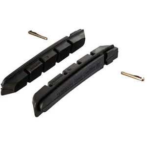 Comparateur de prix : Patins V-brake XT/XTR +1mm - Shimano - Pour Vélo sur route - Adulte - Noir