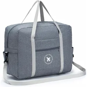 HAUTSTORE Sac de Voyage Pliable 45x36x20cm,Sac de Bagage à Main Léger,...