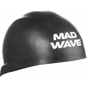 Comparateur de prix : Bonnet de bain Mad Wave D-Cap Fina Approved noir - L