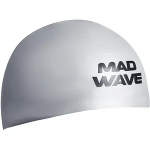 Comparateur de prix : Bonnet de bain Mad Wave D-Cap Fina Approved argent - M
