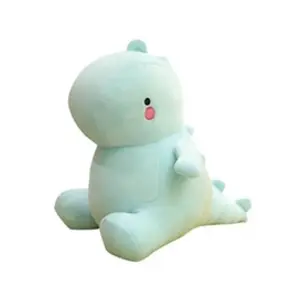 Animal en peluche dinosaure 30cm - Bleu pas cher