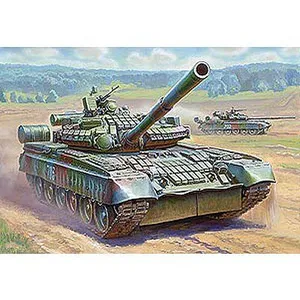 Zvezda Maquette Char Russe T-80bv-Zvezda