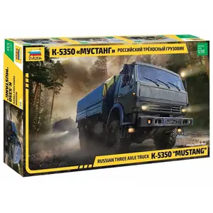 Comparateur de prix : Zvezda Maquette Véhicule Militaire : Camion Kamaz 3 Essieux-Zvezda