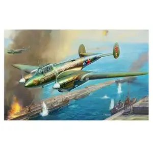 Zvezda Maquette Avion : Petlyakov Pe-2-Zvezda pas cher