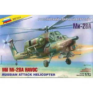 Maquette Mil Mi-28A Havoc 1/72 - Zvezda Maquette d'avion  - ZA7246