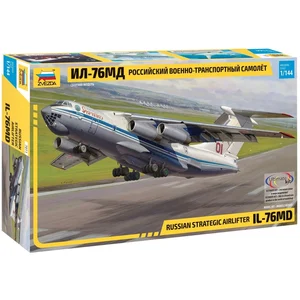 Maquette avion : Avion de transport soviétique IL-76MD Zvezda pas cher
