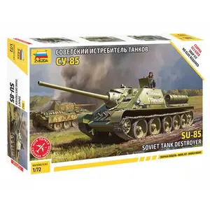 Zvezda Maquette Char : Canon Automoteur Su-85-Zvezda pas cher
