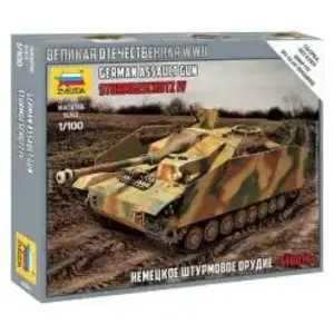 Maquette StuG IV  1/100  - Zvezda Maquette militaire  - Z6284  pas cher