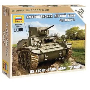 Us Stuart Zvezda 1/100 pas cher