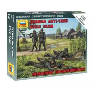 Zvezda 6216 Modèle à Monter German Anti Tank Rifle Team Échelle 1/72