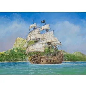 Bateau Pirate Black Swan Zvezda 1/350 pas cher