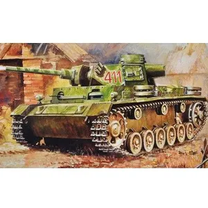 Panzer Iii Lance-flammes Zvezda 1/100