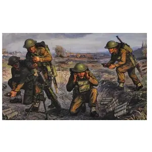 Comparateur de prix : Mortier Britannique Et Servants Zvezda 1/72