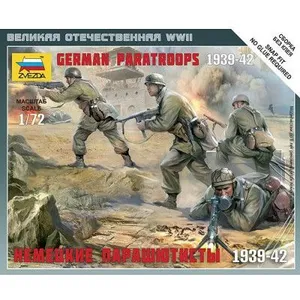 Zvezda - Parachutistes allemands pas cher