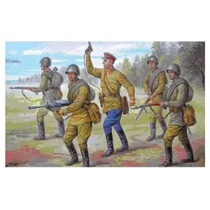 Infanterie Soviét. 1941-42 Zvezda 1/72 pas cher