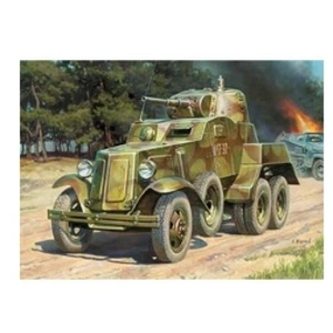 Zvezda - Z6149 - Maquette - Char d'assaut - Voiture Blindée Ba-10 pas cher