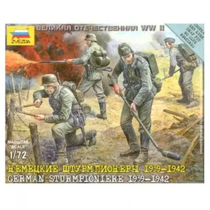 Zvezda - Z6110 - Maquette - Sapeurs Allemands - Echelle 1:72 pas cher