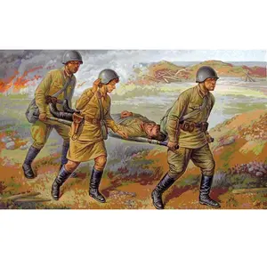 Comparateur de prix : Zvezda Figurines Historiques 2ème Guerre Mondiale : Personnel Médica...