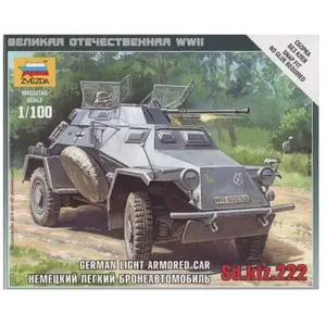 Zvezda - Z6157 - Maquette - Char d'assaut - SD.kfz.222