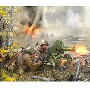 Comparateur de prix : Zvezda Figurines 2ème Guerre Mondiale : Mitrailleurs Soviétique