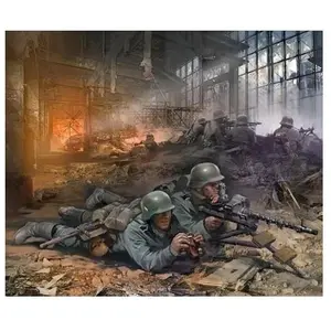 Zvezda Figurines 2ème Guerre Mondiale : Mitrailleurs allemands