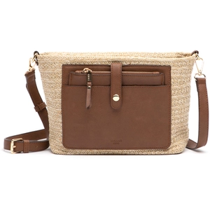 Sac Bandouliere Misako Suinchy petit sac à bandoulière effet raphia pas cher