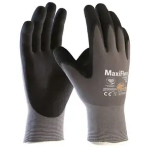 FP Gant MaxiFlex® Ultimate 34-874 taille 9 gris/noir nylon avec nitrile microporeux en 388 catégorie epi iiVendu parcontorion