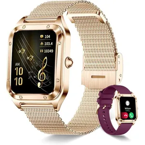 Montre Connectée Femme Pour Répondre/Passer Des Appels 16 Smartwatch B... pas cher