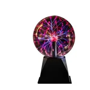 Lumière boule de plasma noir 4 pouces nouveauté sphère de cristal magi... pas cher
