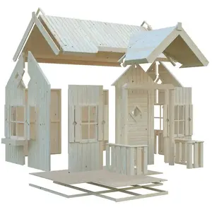 PALMAKO Maisonnette enfant bois Felix SU 1,9m2 pas cher