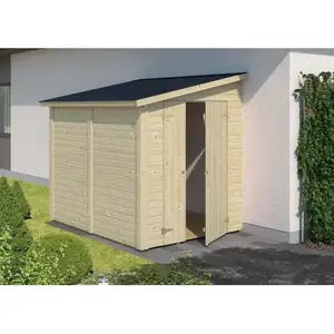 WHITEWOOD Abri monopente 3,4m2 pas cher