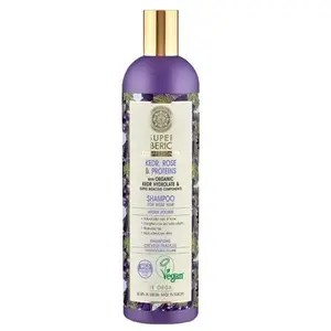 Comparateur de prix : Natura Siberica - Shampoing Cèdre et Rose cheveux fragiles 400ml