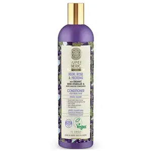 Natura Siberica Après-shampoing hydratant - Cèdre & rose - Cheveux fragilisés - 400 ml pas cher