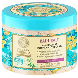 NATURA SIBERICA Sel de bain anti-stress vegan - Argousier - 600 g pas cher