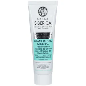 NATURA SIBERICA Dentifrice naturel de Sibérie - Minéraux de Kamtchatka - 100 g pas cher