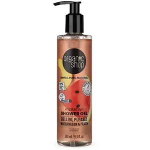 ORGANIC SHOP Gel douche hydratant - Pastèque & pêche - 280 ml pas cher