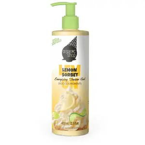 Organic Shop - Sorbet Citron Energisant Gel douche 400 ml unisex pas cher