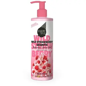 Organic Shop - Granité Fraise Rafraîchissant Gel douche 400 ml unisex pas cher