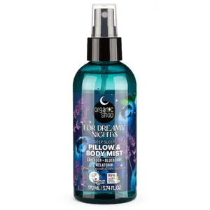 Organic Shop Brume pour le corps & l'oreiller Lavande, Myrtille & Méla... pas cher