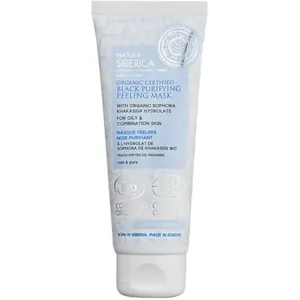 Comparateur de prix : Natura Siberica Teint Mat & Pur Masque Peeling Noir Purifiant Bio 75 ml