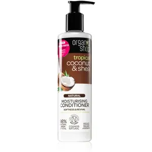 Comparateur de prix : Organic Shop Après-shampoing Hydratant Noix de Coco/Karité Bio, 280 ml